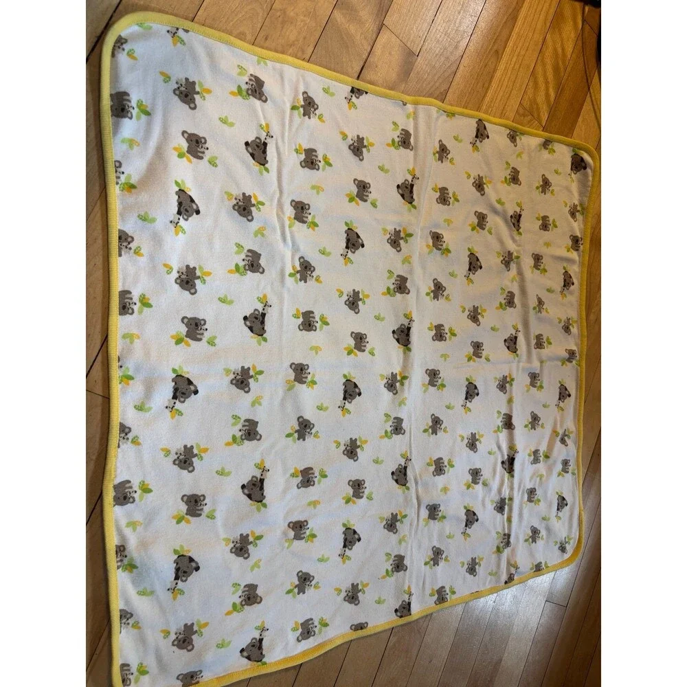 Gymboree brand new baby line koala cotton reversible blanket